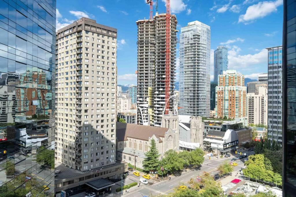 2Br Condo With Breathtaking View In Downtown! Free Parking - 6 Sleep แวนคูเวอร์ ภายนอก รูปภาพ