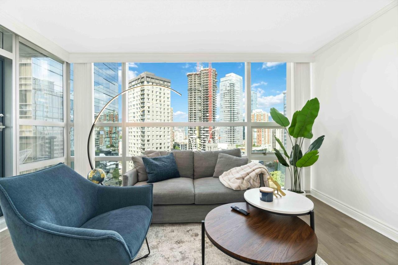 2Br Condo With Breathtaking View In Downtown! Free Parking - 6 Sleep แวนคูเวอร์ ภายนอก รูปภาพ